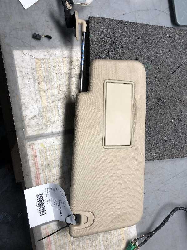 2019-2023 Dodge Ram 1500 Right Passenger Sun Visor Illumination Tan OEM