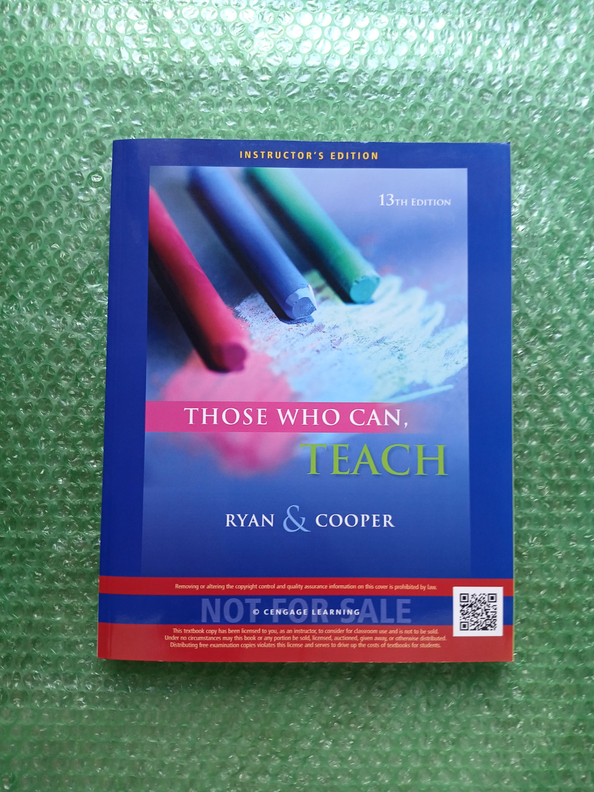Those Who Can, Teach Those Who Can, Teach