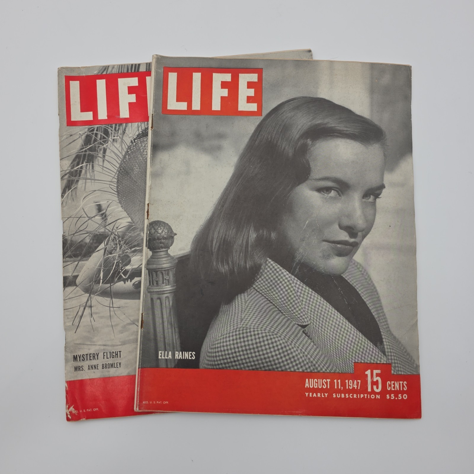 LIFE Magazine LOT of 2 VTG Issues from the Year 1947 and 1950
