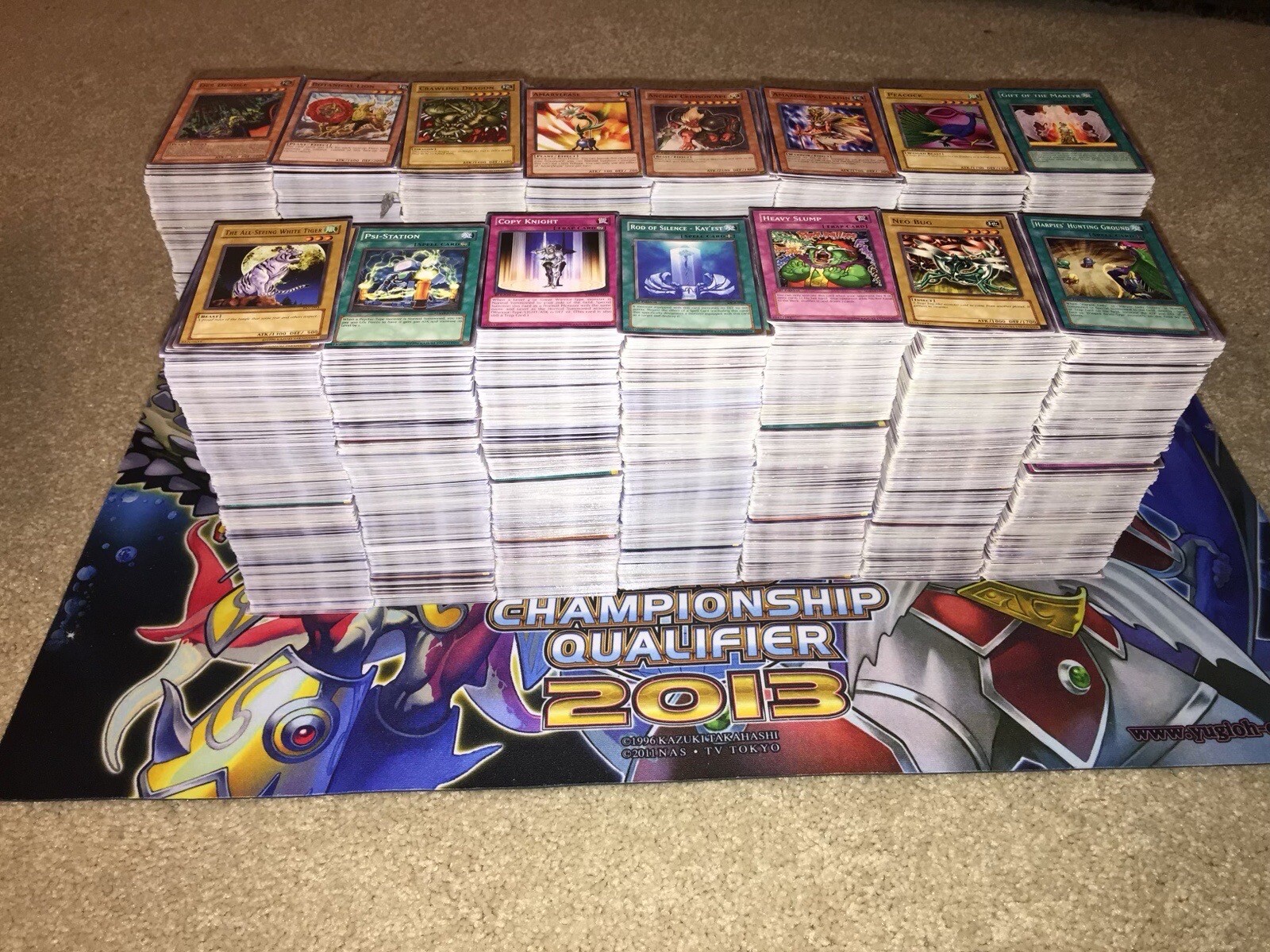 Yugioh 6.5k+ STARTER COLLECTION Bulk Common/Modern/Vintage/Duplicates