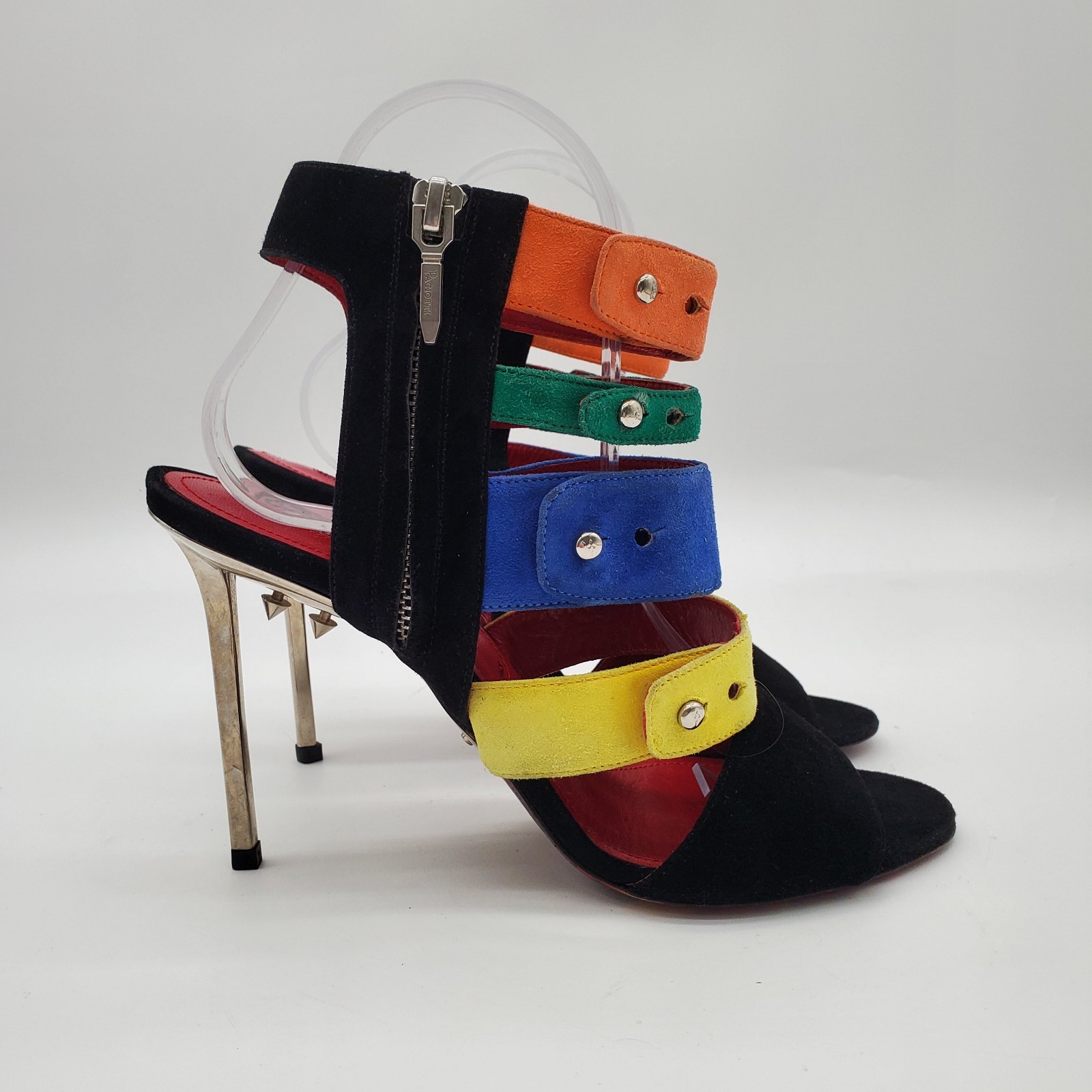 CESARE PACIOTTI Suede Heels NWT 38 CESARE PACIOTTI Suede Heels NWT 38