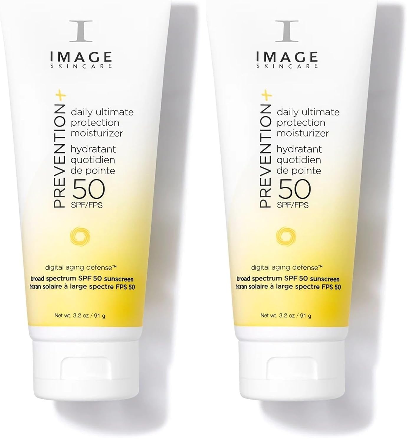 2X Image SkinCare Prevention+ Daily Ultimate Protection Moisturizer SPF50,3.2 OZ