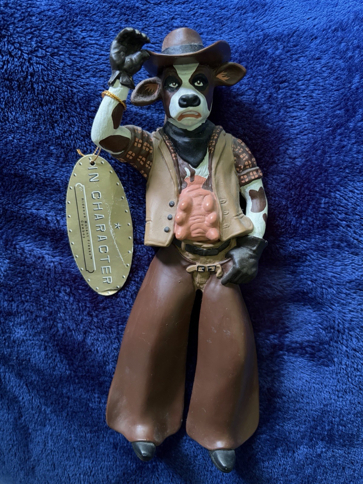 Rare original 1993 Applause Cowboy figure from the Movie Freaked (1993) vintage. Rare original 1993 Applause Cowboy figure from the Movie Freaked (1993) vintage.