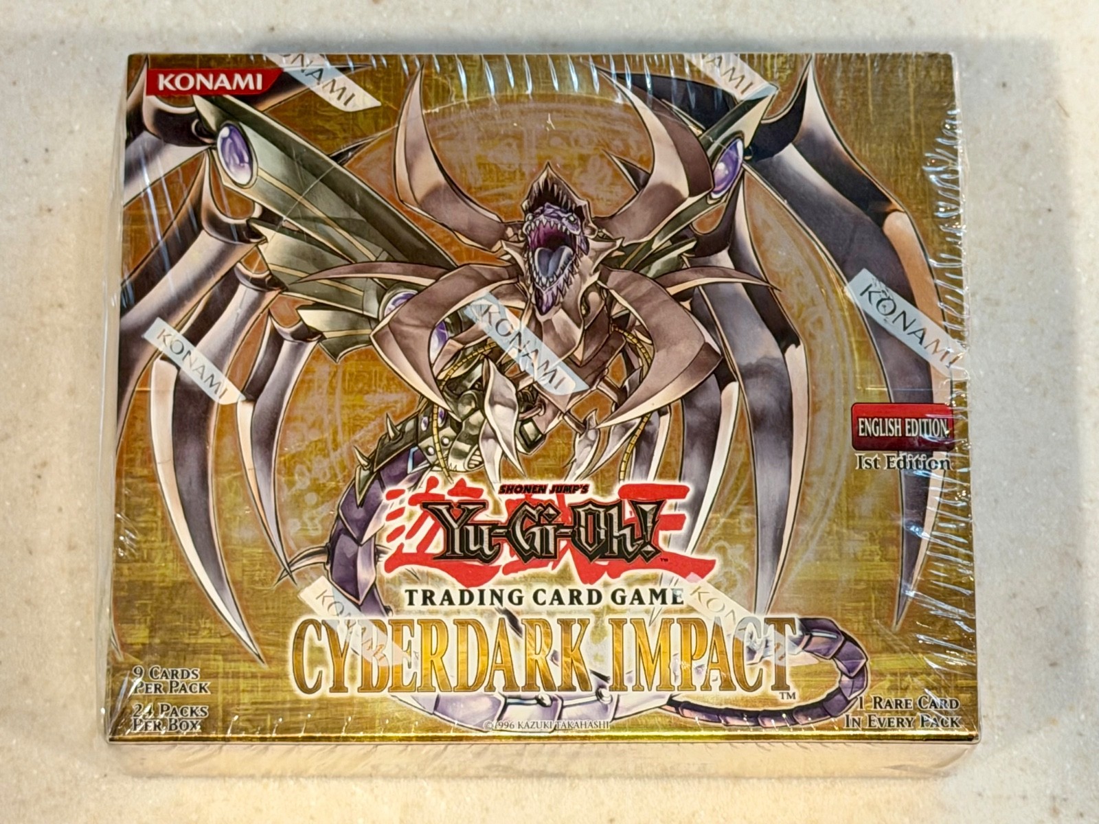 2006 Yu-Gi-Oh Cyberdark Impact 1st Edition Sealed Retail Booster Box