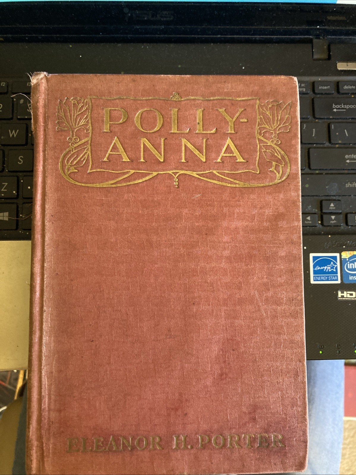 Antique 1913, Pollyanna,Hardcover ,Eleanor H Porter Early 11th Impression