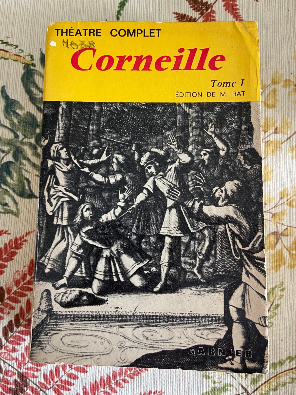 Pierre Corneille theatre Complet Tome I CLASSIQUES GARNIER vintage 1961 Pierre Corneille theatre Complet Tome I CLASSIQUES GARNIER vintage 1961