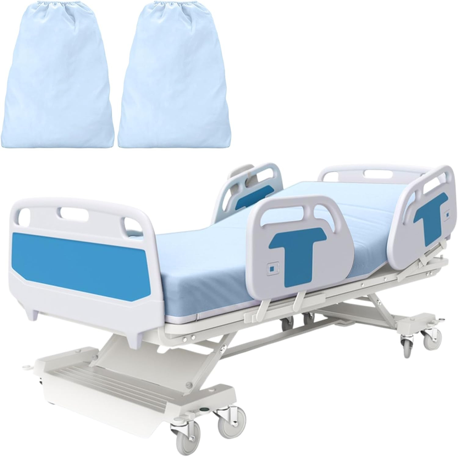 2 Pack Bariatric Hospital Bed Sheets 42x85x14 Inch Deep Pocket Fitted 2 Pack Bariatric Hospital Bed Sheets 42x85x14 Inch Deep Pocket Fitted