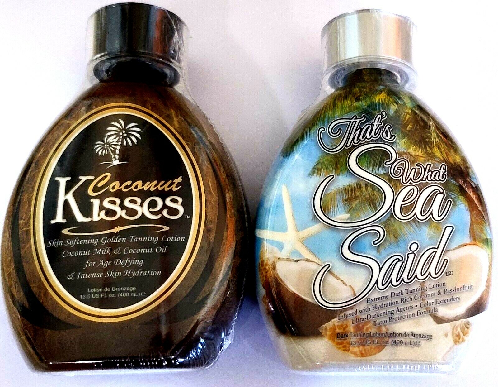 That\'s What Sea Said Accelerator & Ed Hardy Coconut Kisses Tanning Bed Lotion