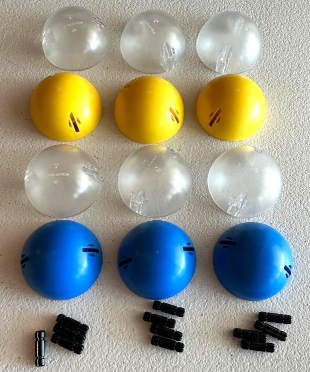 LEGO Ideas Vending Machine Balls 21358 Yellow Blue Trans-Clear Make It Taller