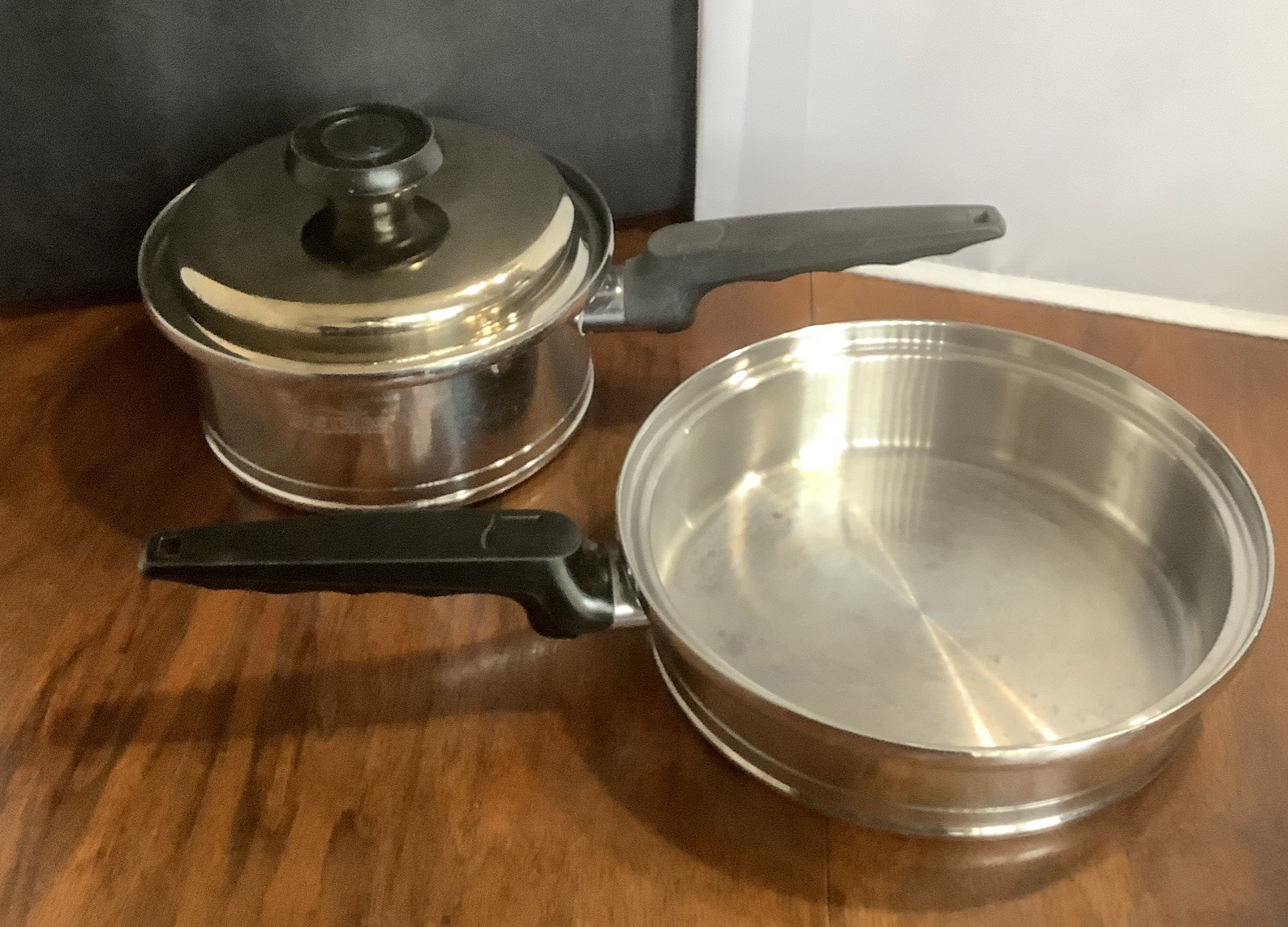 VTG Lifetime 6 Ply Stainless Steel Pan w/Lid 1 Qt 7.5\ VTG Lifetime 6 Ply Stainless Steel Pan w/Lid 1 Qt 7.5\