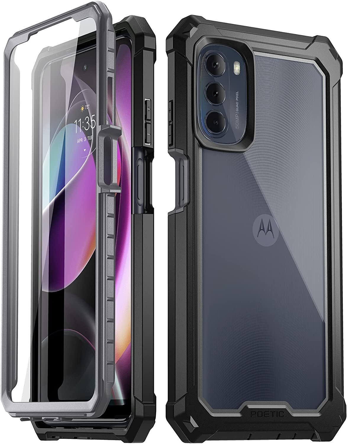 For Moto G 5G 2022 / 2023 Case | Poetic with Built-in Screen Protector Cover