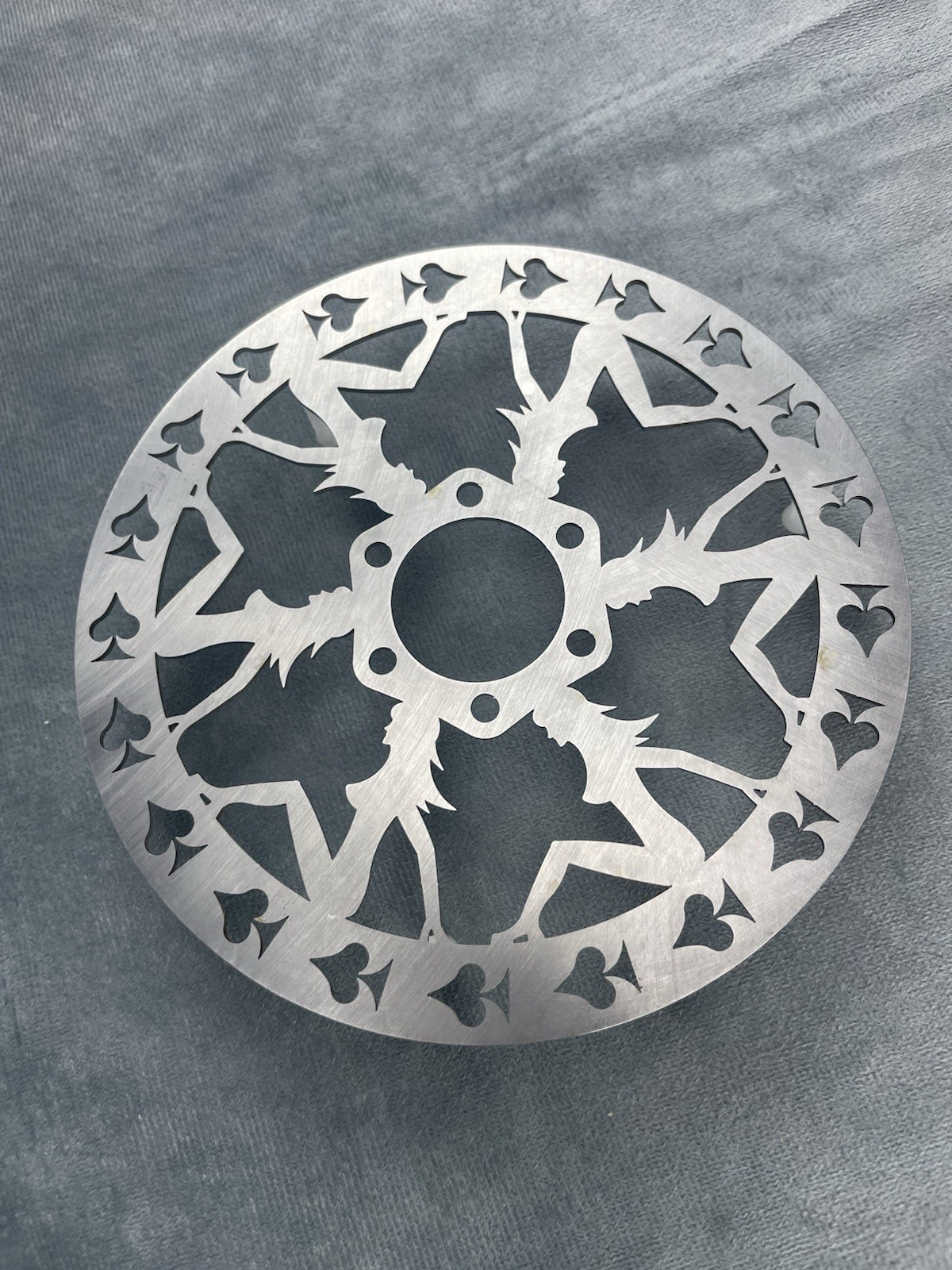 Vintage Dirty Dog Mudflap Girl MTB Disc Brake Rotor 160mm New Old Stock 6 bolt