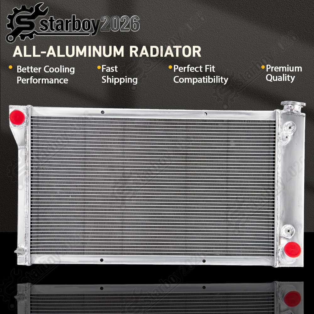 CC369 3Rows Aluminum Radiator Fit 1967-72 Chevy GMC C10 C20 C30 K10 K20 Pickup