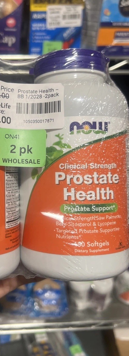 NOW Foods Clinical Strength Prostate Health, 90 Softgels - Pack of 2 /180 total NOW Foods Clinical Strength Prostate Health, 90 Softgels - Pack of 2 /180 total