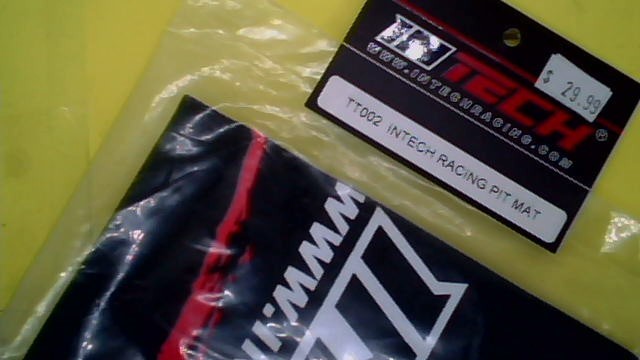 NOS Racing Pit Mat suit Intech Part #TT02 NOS Racing Pit Mat suit Intech Part #TT02