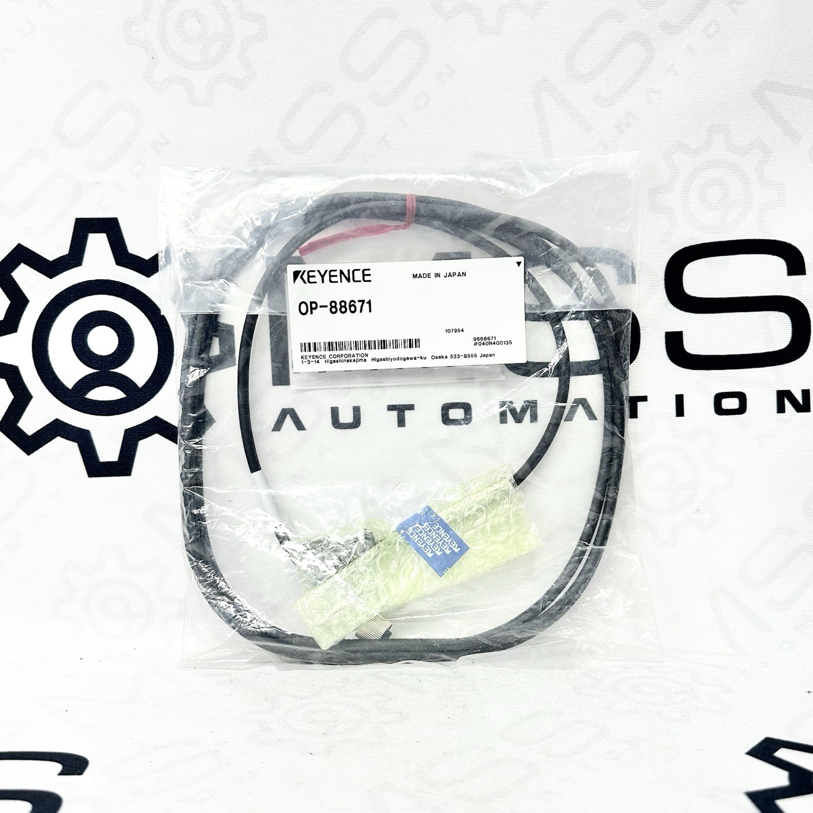 Keyence OP-88671 FD-R FI-1000 Connection Cable PVC 2m