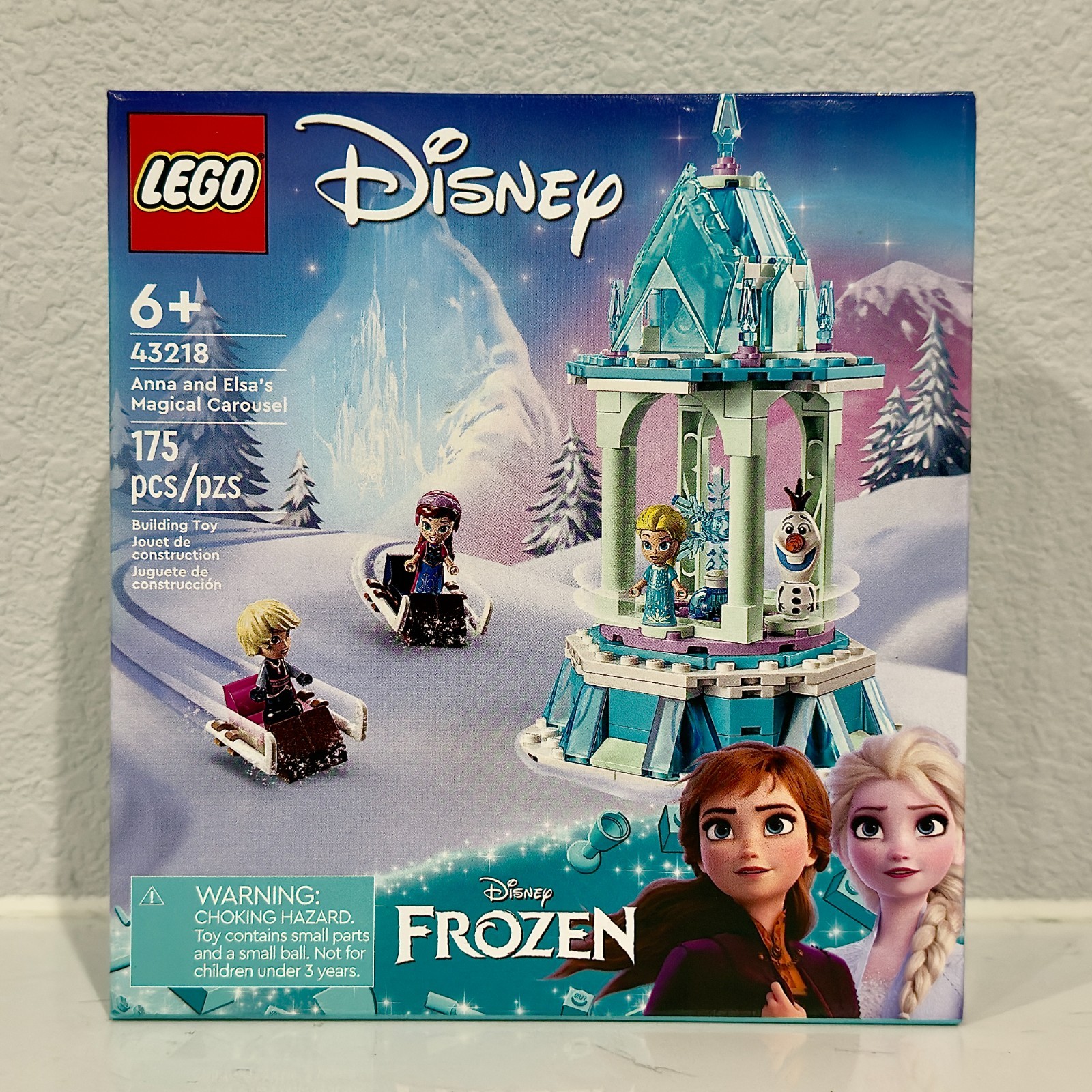 43218 LEGO Disney Princess: Anna and Elsa's Magical Carousel New Sealed