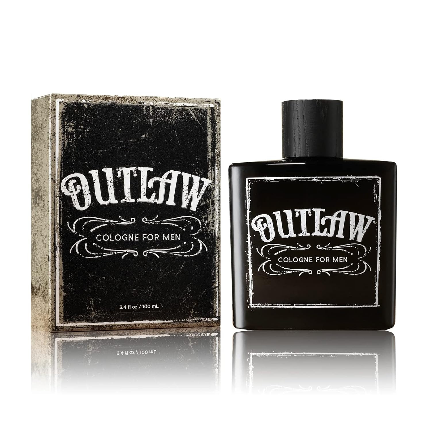 Tru Western Outlaw Men’S Cologne - Refreshing Bergamot, Lavender and Fir Balsam