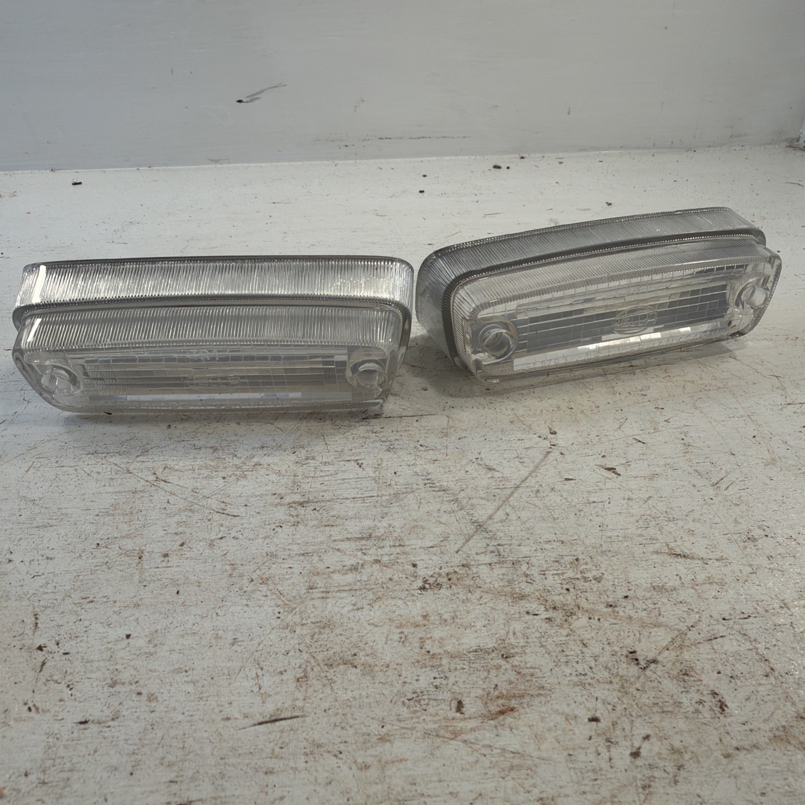 2-NOS Hella 51179 Back Up Light Lenses 1969-73 Opel GT Kadett B made in Germany 2-NOS Hella 51179 Back Up Light Lenses 1969-73 Opel GT Kadett B made in Germany