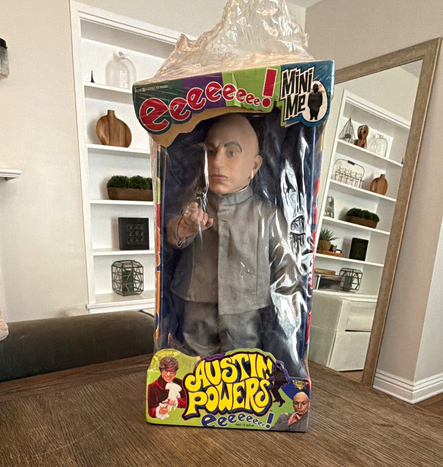 McFarlane Austin Powers Mini-Me Gray Boxed Action 18 inch figurine