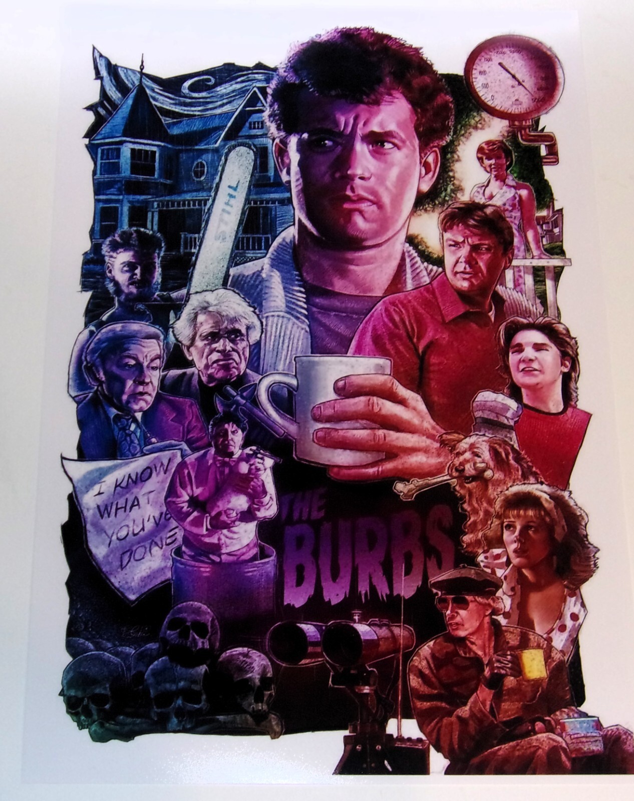 The Burbs 1989 Joe Dante Alternate USA Poster 19\