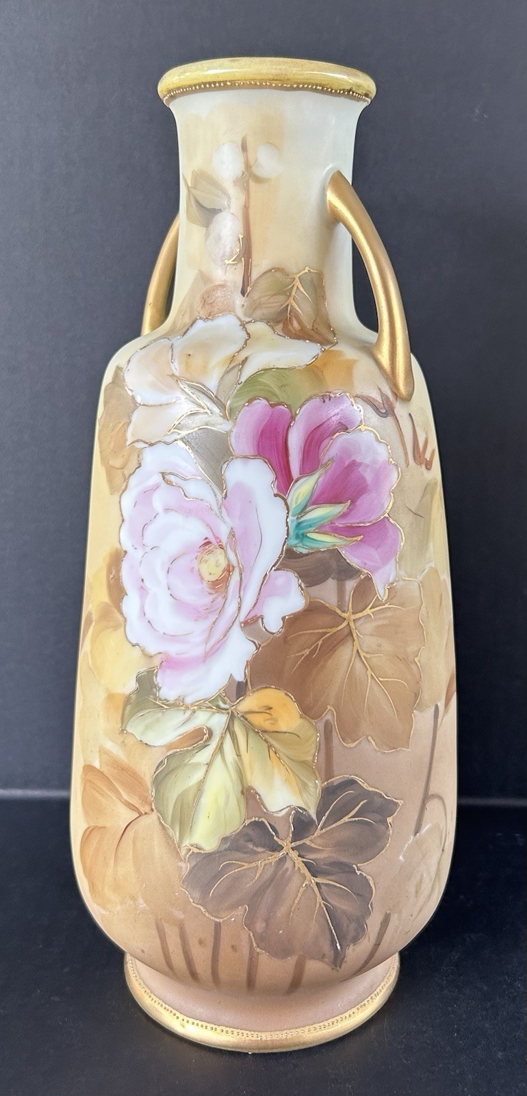 Nippon Morimura Vase 11.5\