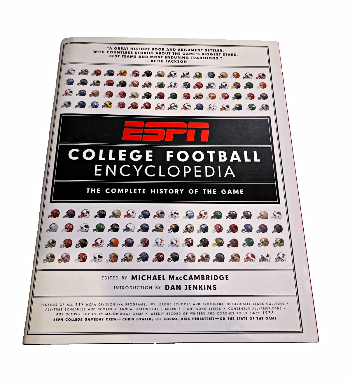 ESPN College Football Encyclopedia Complete History of Game Hardcover Book 2005 ESPN College Football Encyclopedia Complete History of Game Hardcover Book 2005