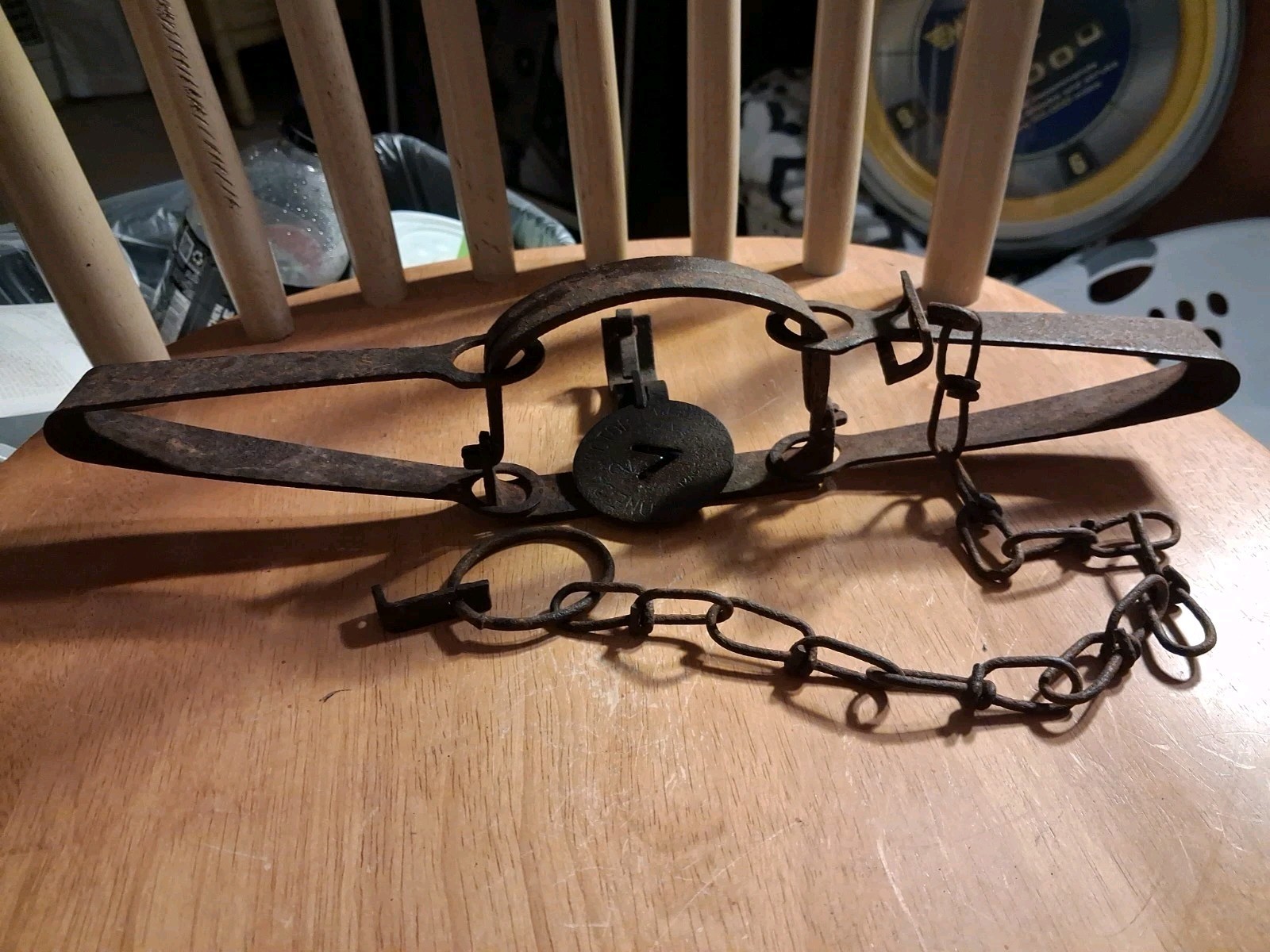 Vtg Trap Victor Oneida Community Newhouse 2 Stamped Made In USA 14.5\ Vtg Trap Victor Oneida Community Newhouse 2 Stamped Made In USA 14.5\