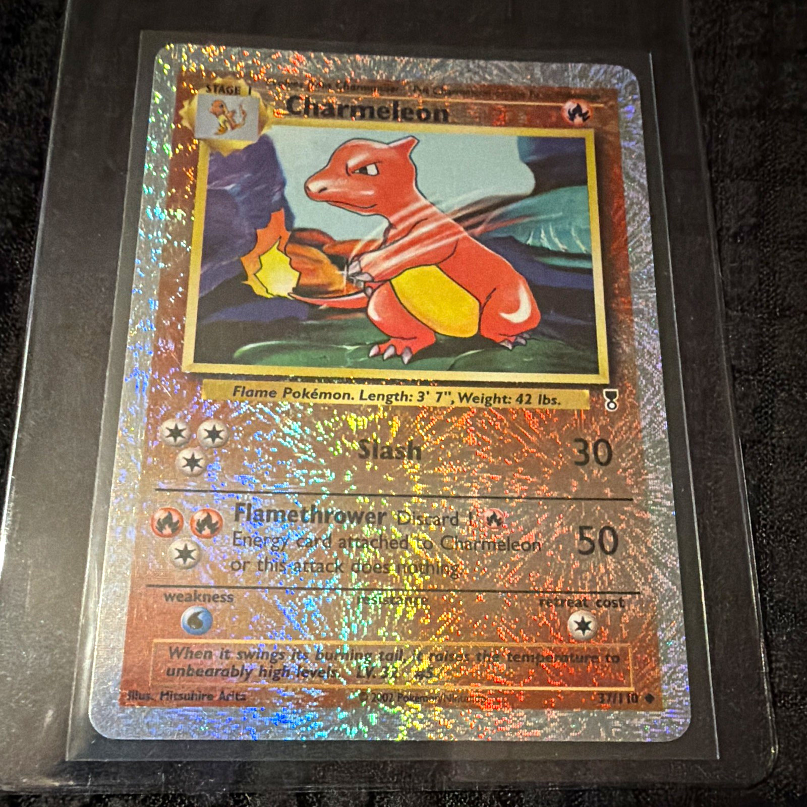 Pokemon Charmeleon Reverse Holo Legendary Collection 37/110 EN 2002 80HP UC