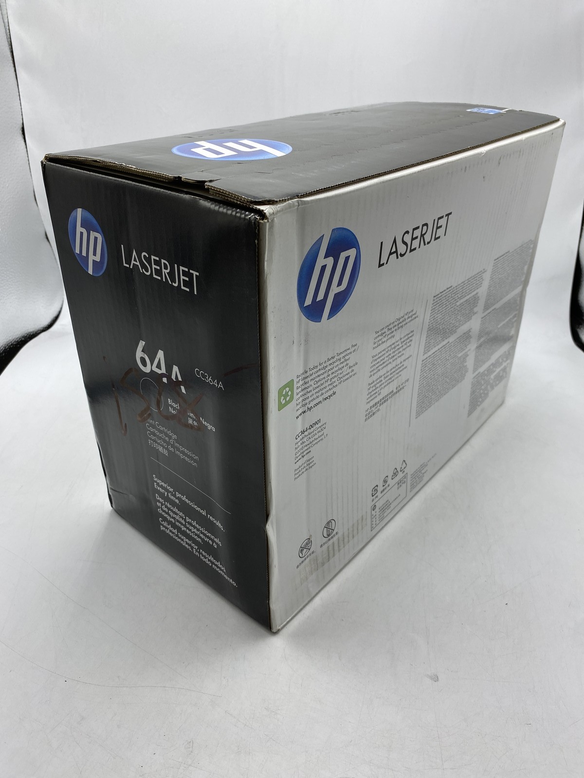 CC364A OEM HP Black Toner Cartridge. Minor Damaged Box