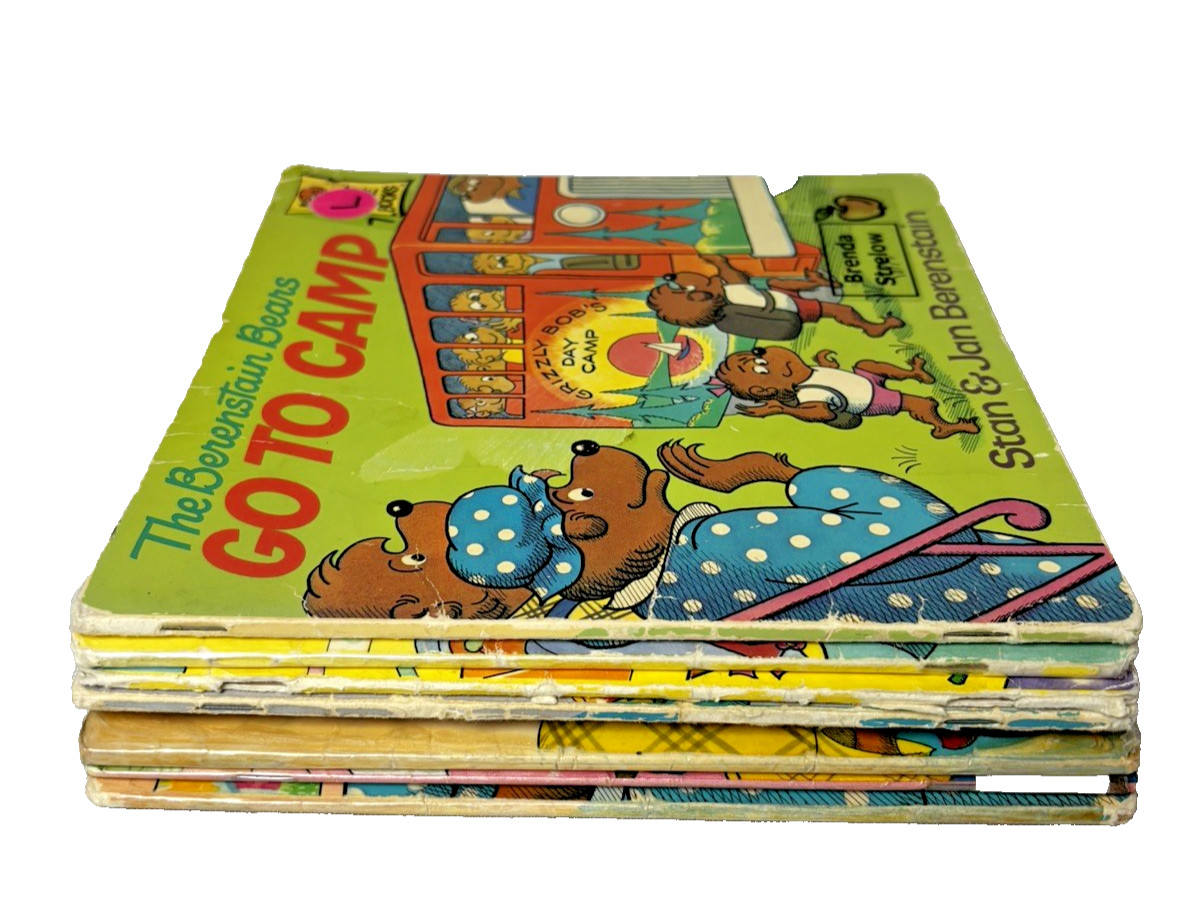 Berenstain Bears by Stan & Jan Bernstein Lot 8 Softcover USA Children
