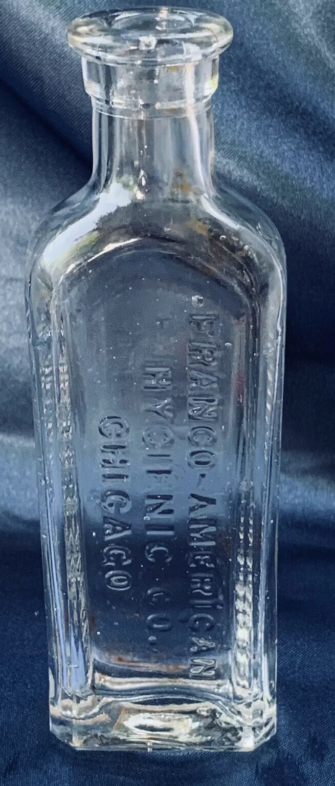 Antique c1900 Franco American Hygienic Co. Chicago Flavors & Colors (B)