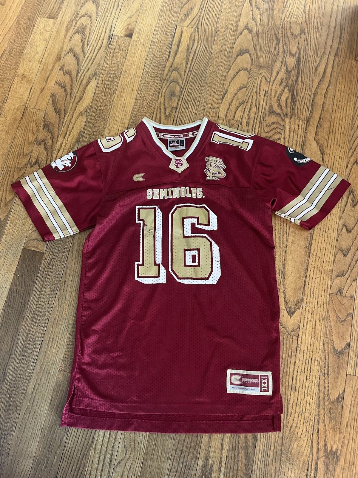 Vintage Colosseum Athletics Florida State Seminoles #16 jersey Youth Size XL Vintage Colosseum Athletics Florida State Seminoles #16 jersey Youth Size XL