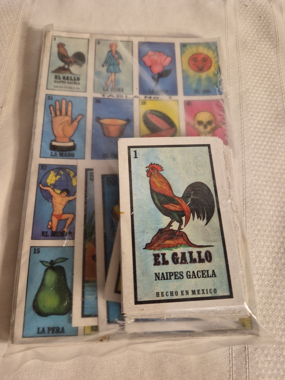 Naipes Gacela Loteria Mexican Bingo Card Game IRIS Diversiones Impresas Vintage Naipes Gacela Loteria Mexican Bingo Card Game IRIS Diversiones Impresas Vintage