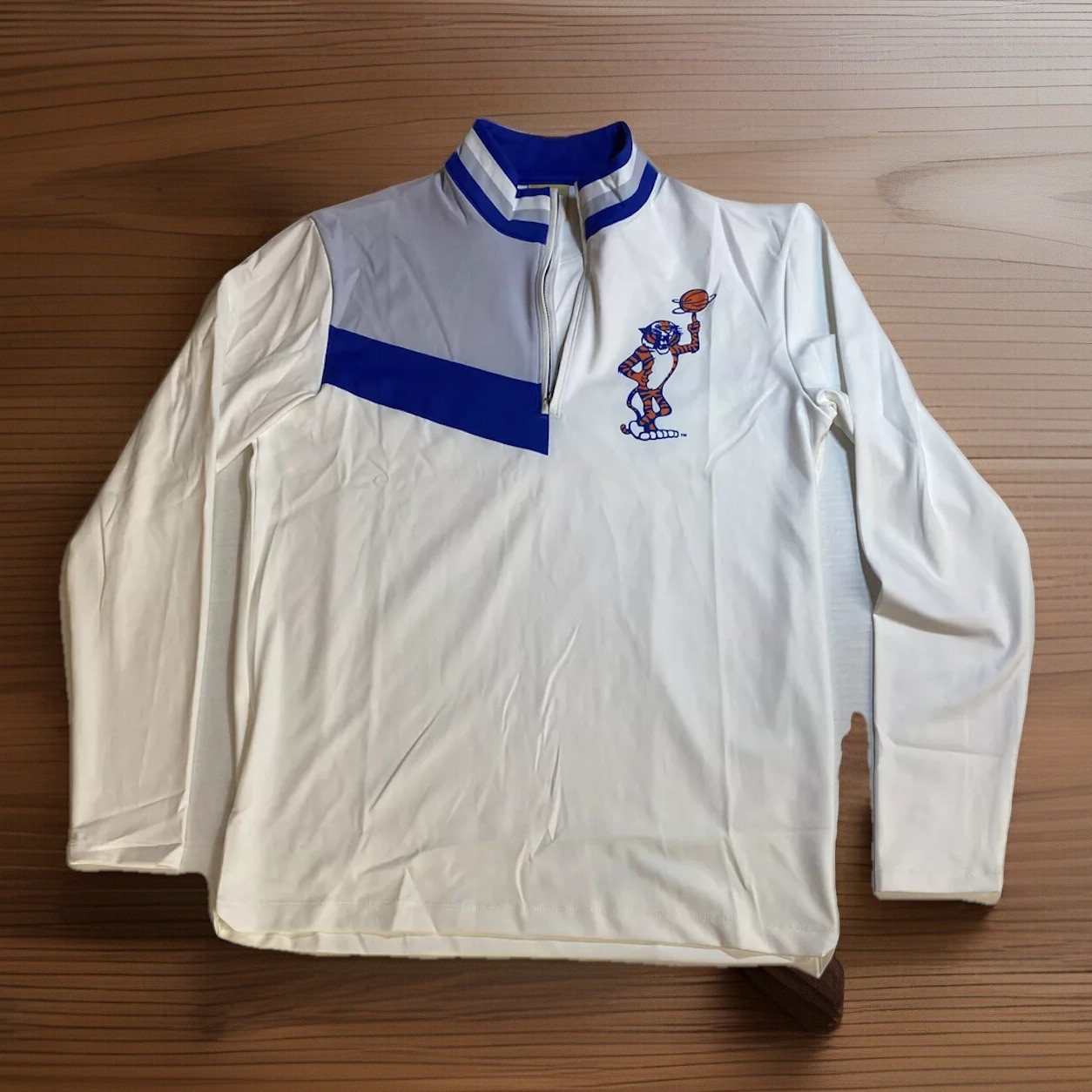 19NINE University of Memphis 1992 Throwback Quarter Zip Jacket Men’s Size Medium