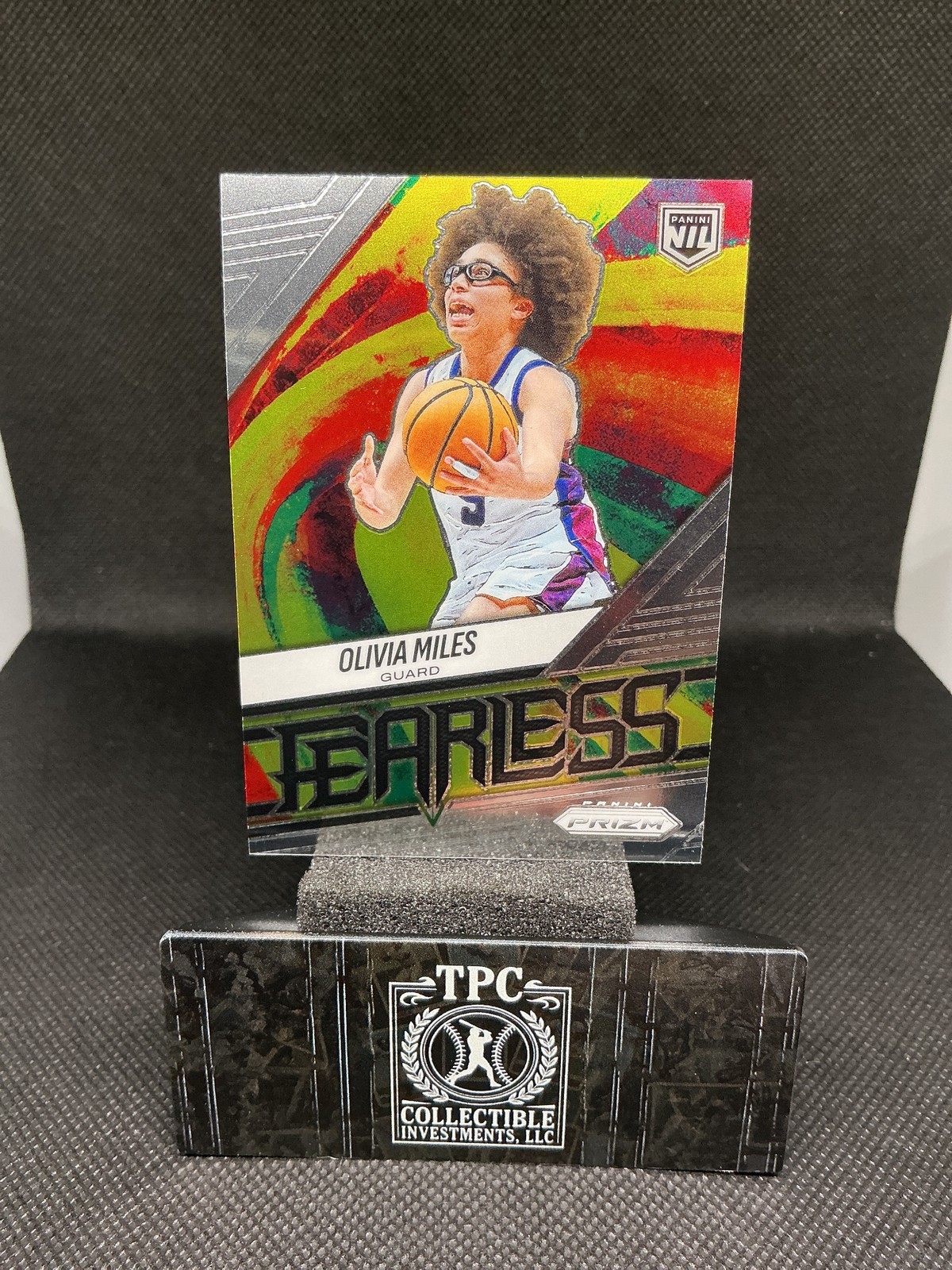 2025-26 Panini Prizm #24 Olivia Miles Fearless