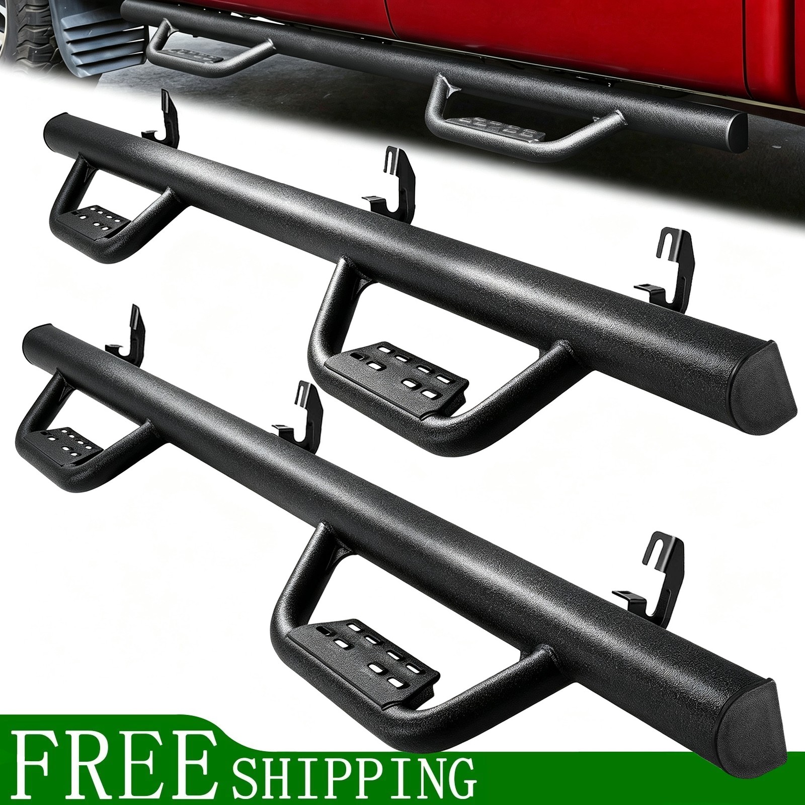 Drop Rail Bar For 2015-2022 Colorado/Canyon Extended Cab Running Board Side Step