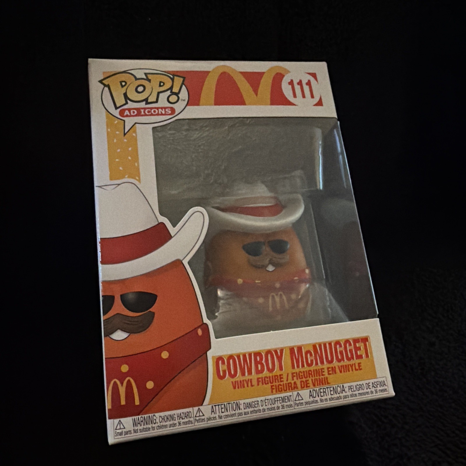 McDonald\'s Funko Pop Ad Icons Cowboy McNugget #111 Vinyl Figure
