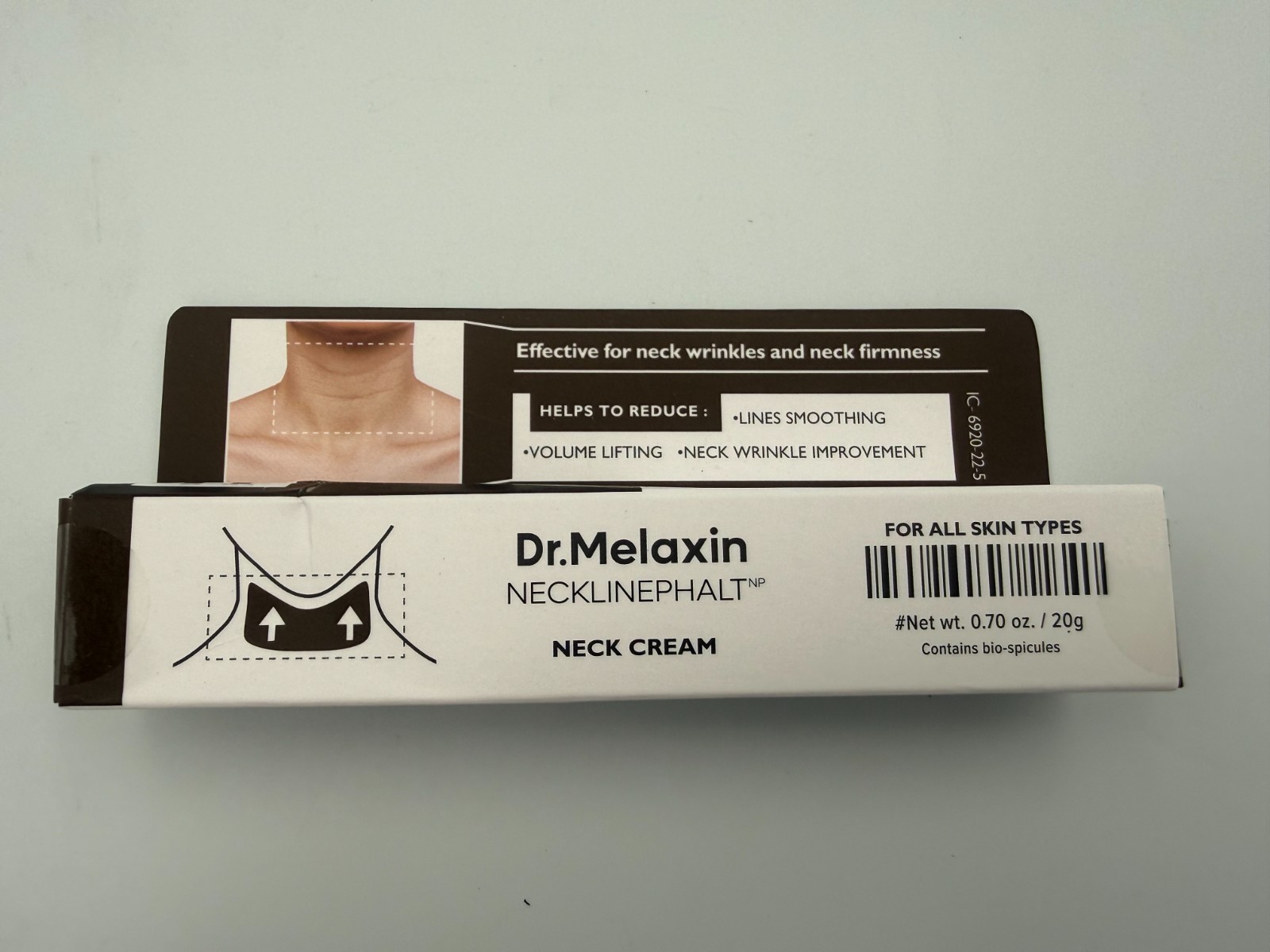 Dr.Melaxin NECKLINEPHALT NECK CREAM 20g / 0.70 oz.