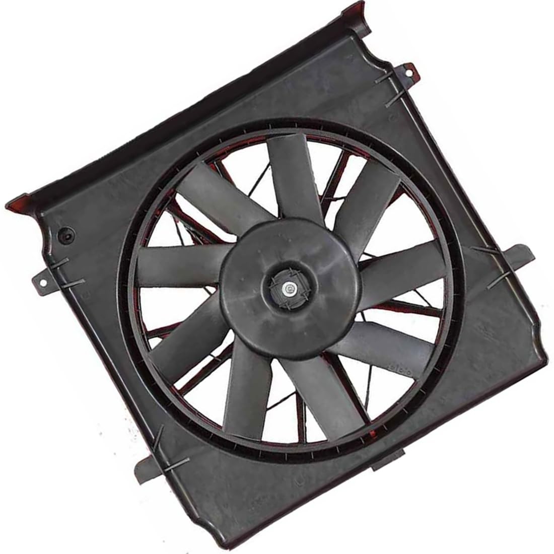 1 x Dual Radiator Condenser Fan Assembly for Jeep Liberty 2006-2007 5183563AA