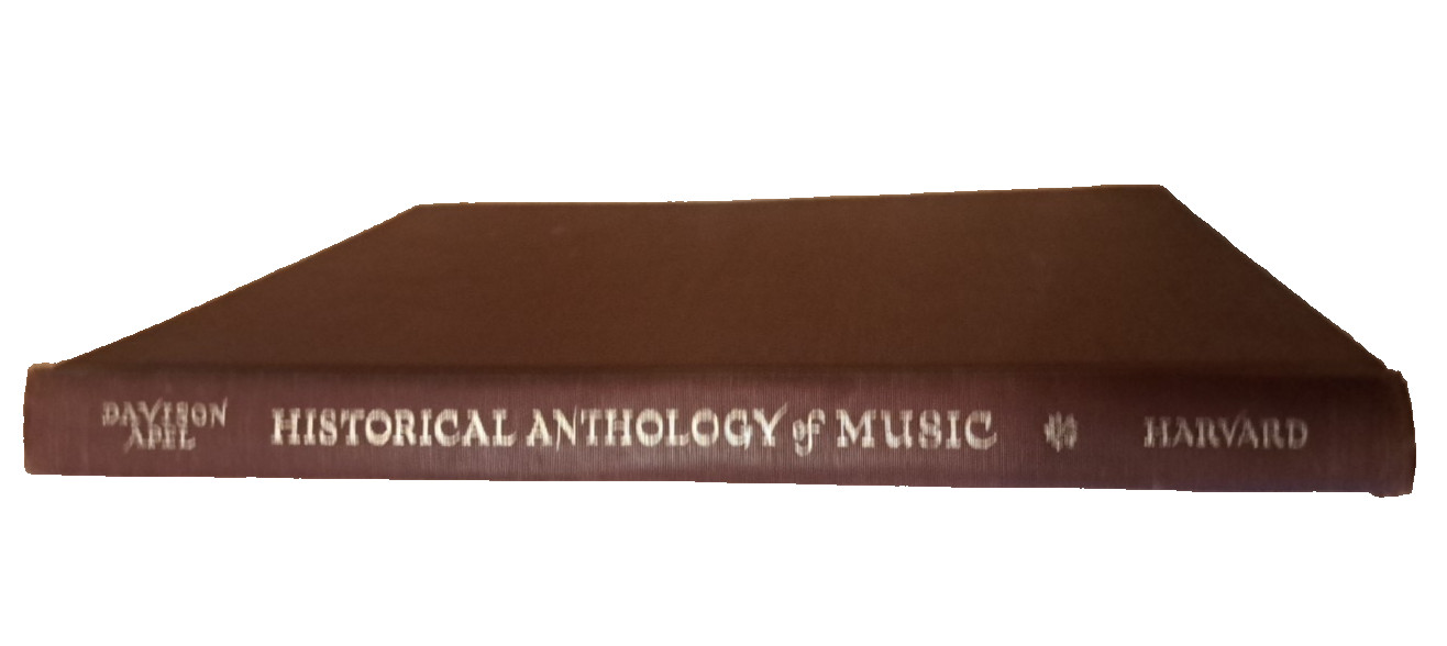 Historical Anthology of Music 1966 Harvard University Press Medieval Renaissance