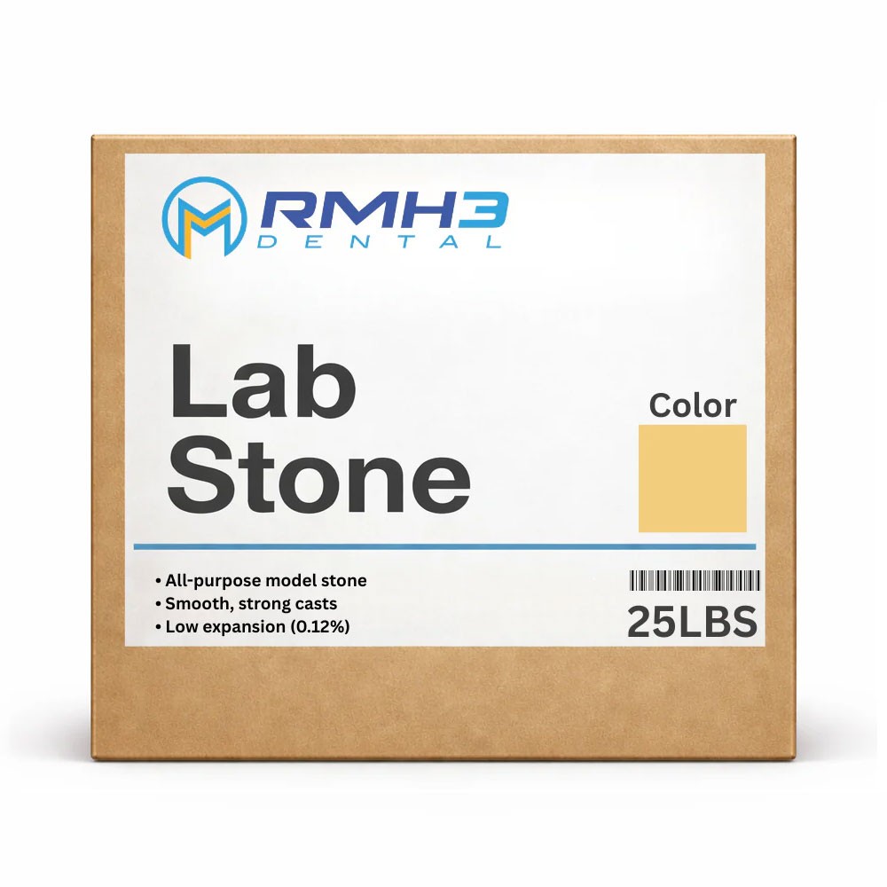 RMH3 Dental Yellow All-Purpose Model Stone, Regular Set, 25Lb., 1/Pk