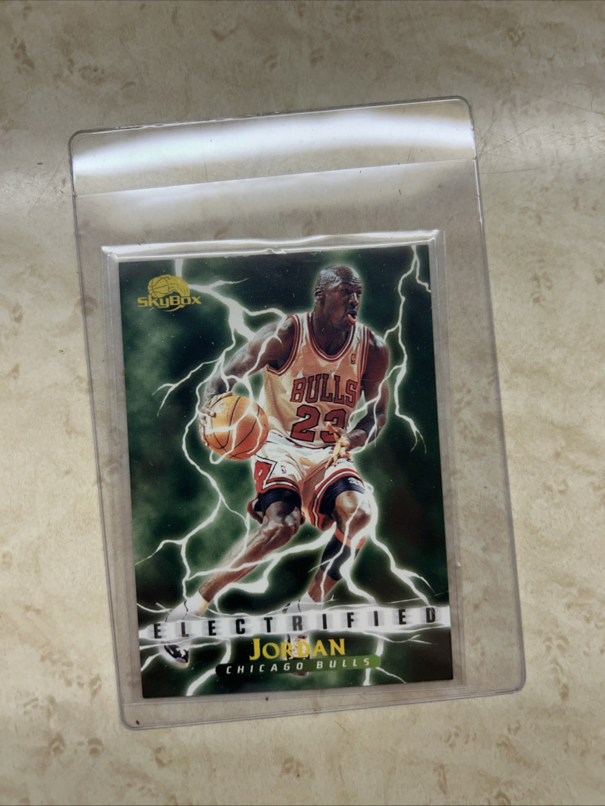 1995-96 Skybox Premium - Electrified Michael Jordan #278 1995-96 Skybox Premium - Electrified Michael Jordan #278