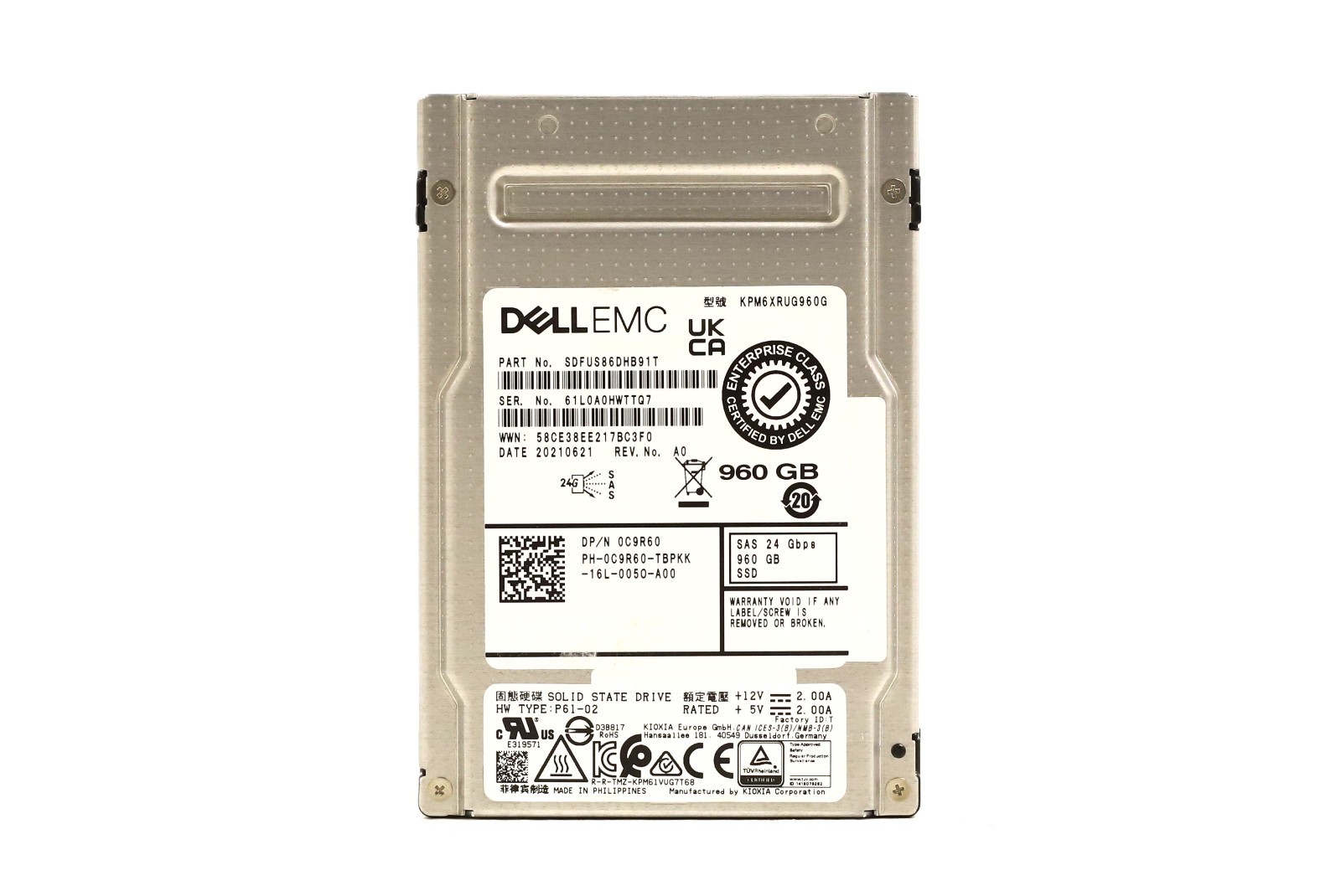 Dell KPM6XRUG960G 960GB 2.5\