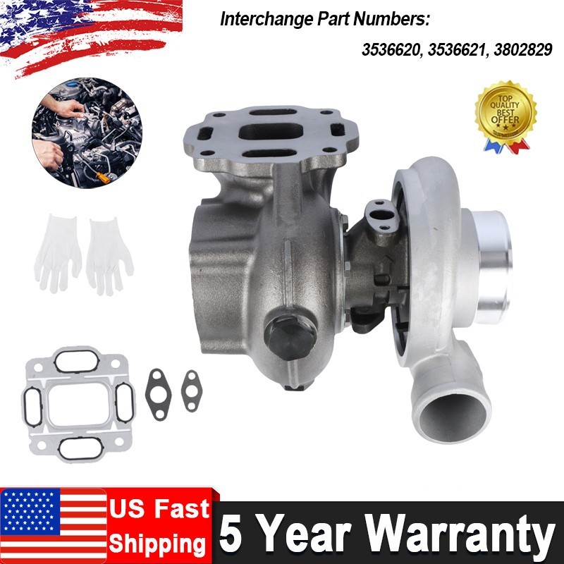 Upgrade Turbocharger HX40M For 1995-2006 Cummins Marine 6BTA 5.9L 3536620 USA