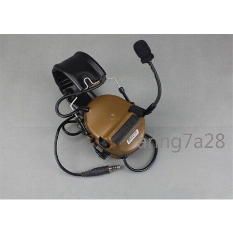 PELTOR Comtac-III C3 Headset Noise Reduction Tactical Brown Headphones US STOCK