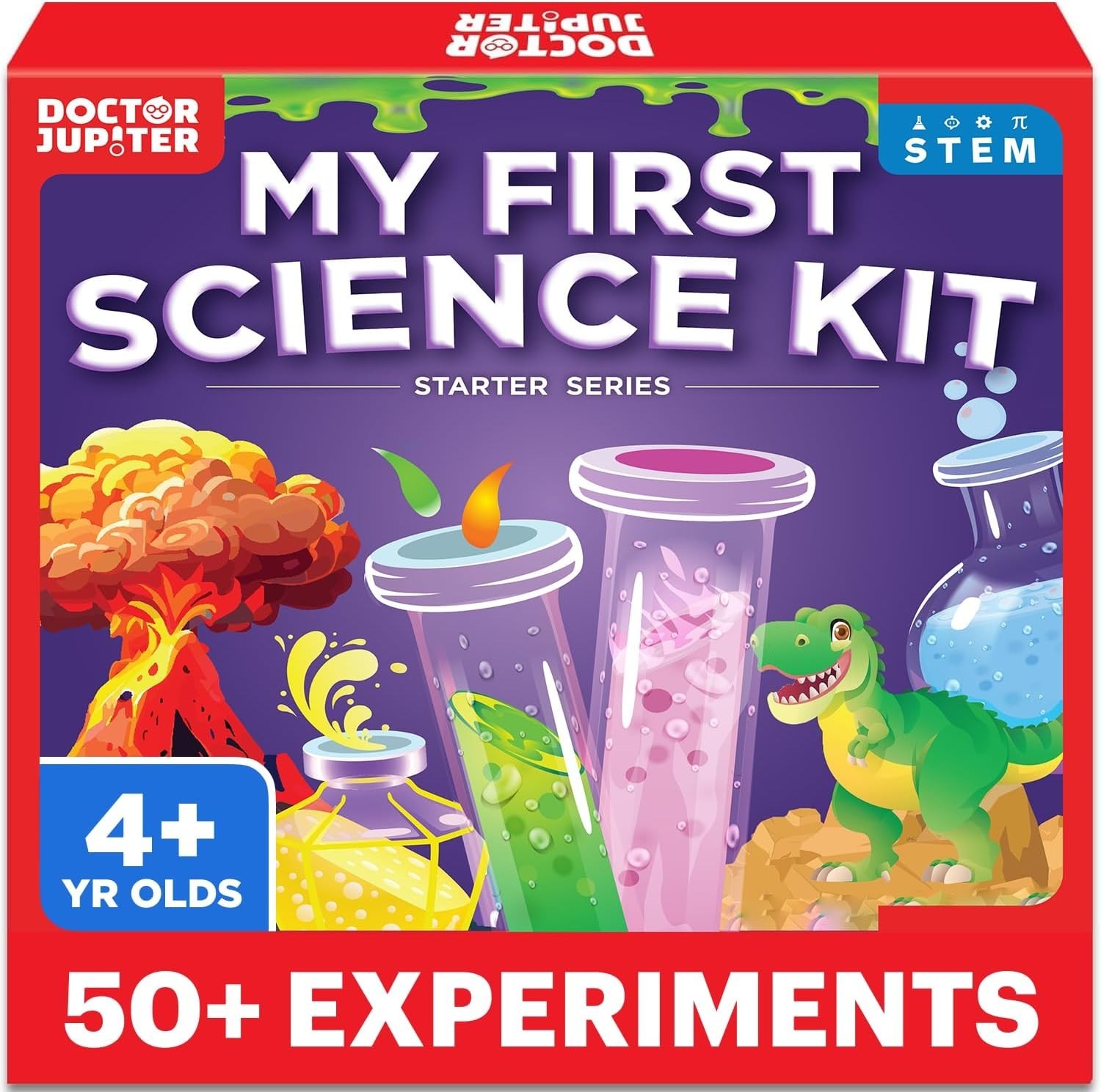 Doctor Jupiter First Science Kit for Kids Ages 4+ Year Old Boys 50+ Experiments Doctor Jupiter First Science Kit for Kids Ages 4+ Year Old Boys 50+ Experiments