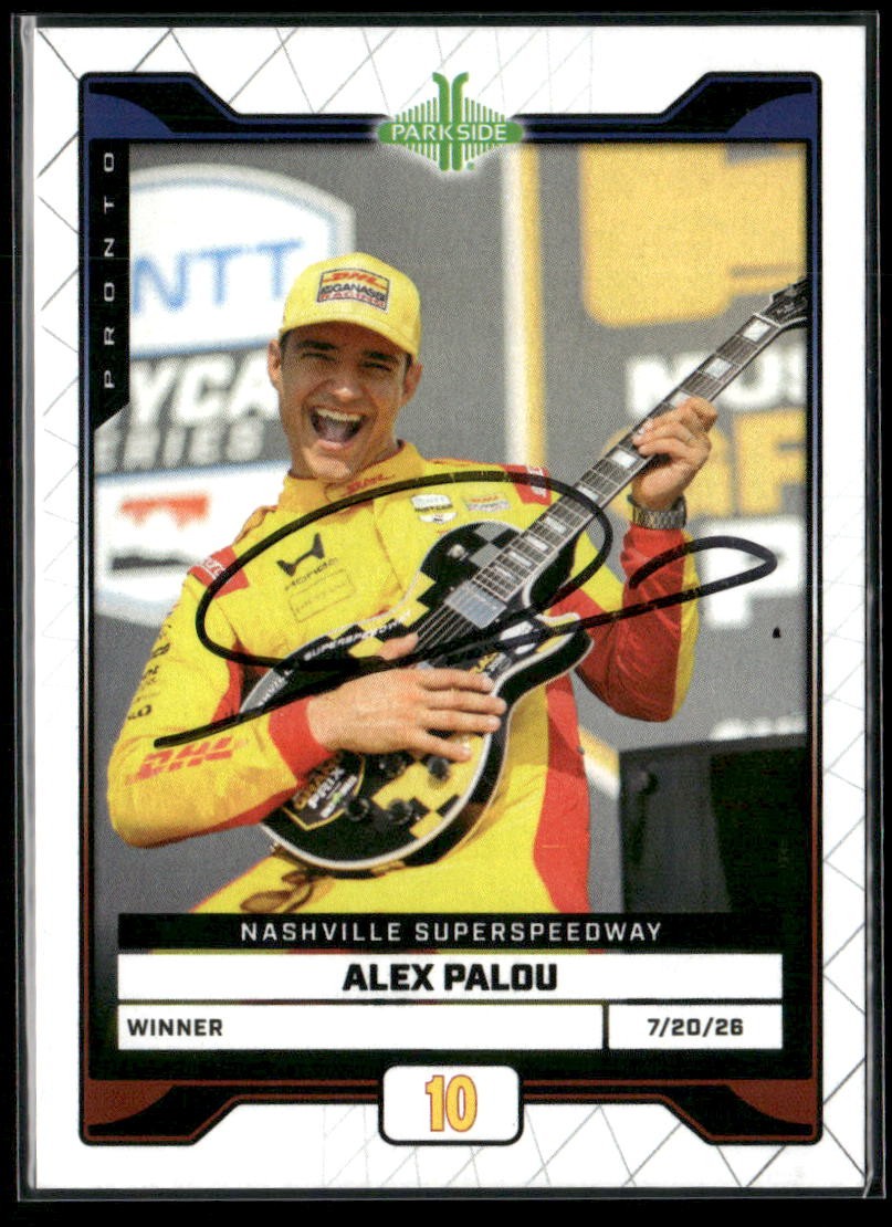 Signed 2026 Parkside IndyCar Pronto #PRONTO-75 Alex Palou - IP Auto