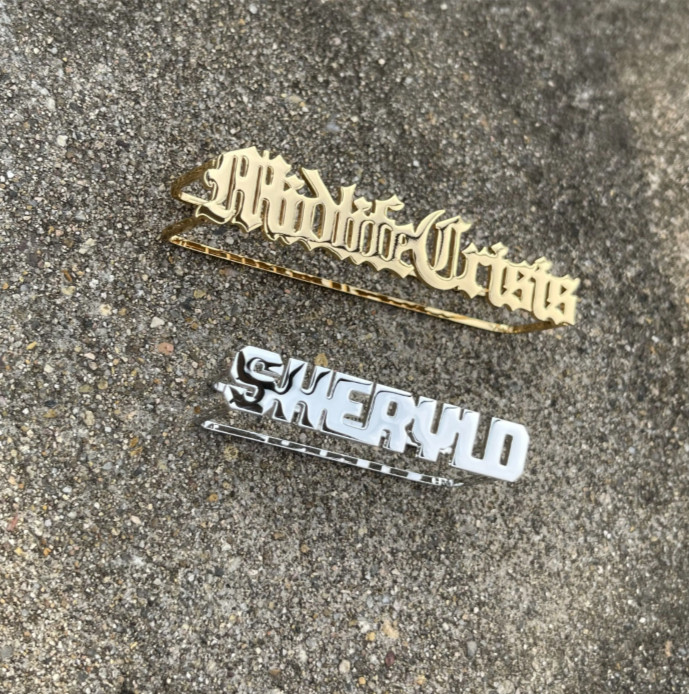 Custom Three Four Finger Name Ring Stainless Steel Nameplate Jewelry Men Women Custom Three Four Finger Name Ring Stainless Steel Nameplate Jewelry Men Women