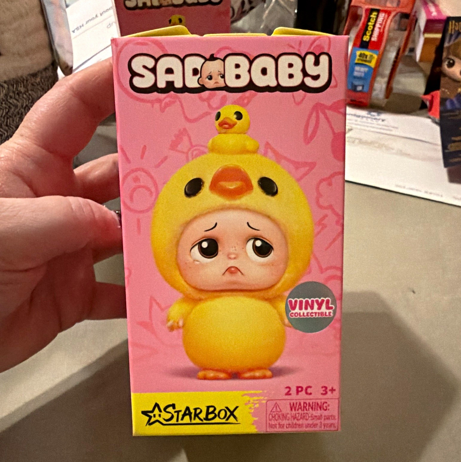 StarBox Sad Baby Vinyl Collectible Blind Pack 2-Pack SBB#005 StarBox Sad Baby Vinyl Collectible Blind Pack 2-Pack SBB#005